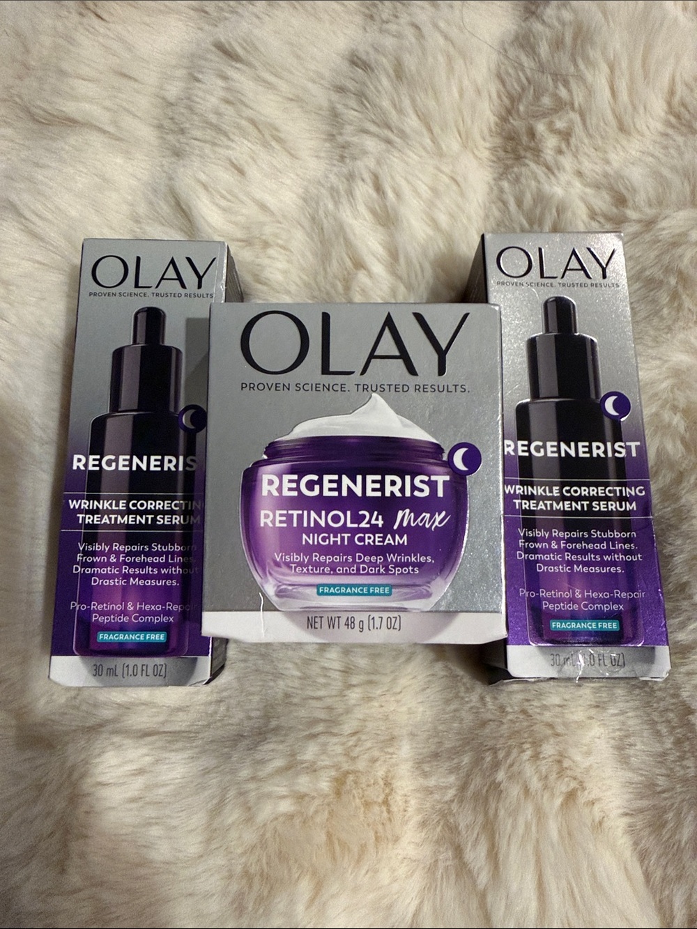 Olay regenerist retinol 24 and wrinkle serum